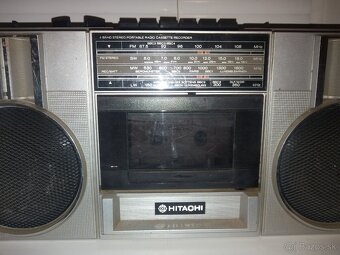 Rádio magnetofón Hitachi TRK 6801E - 2