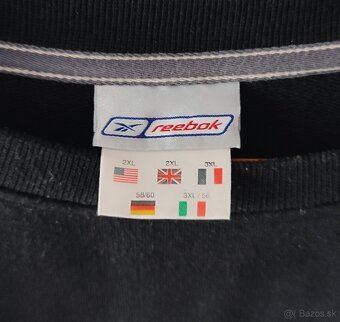 Mikina Reebok, čierna, 2 XL. - 2