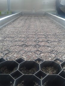 Zatrávňovacie dosky 49x49cm čierne - 2