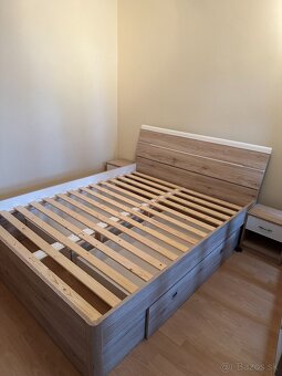 Posteľ s úložným priestorom 180x200cm - 2