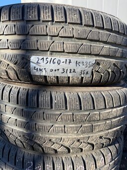 Jazdené zimné pneu 4ks - 2