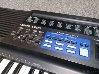Klávesy CASIO CT-655, 61 kláves - 2