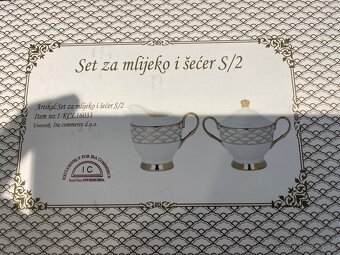 Porcelanovy set na caj salky - 2