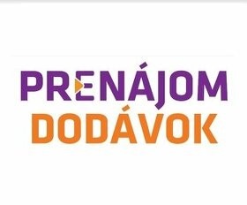 PRENÁJOM DODÁVOK PREŠOV A OKOLIE 0905185584 - 2