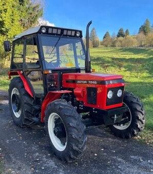 Predám traktor Zetor 7245 s tp a spz . - 2