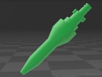 3d tlačená Tryska pre PARKSIDE PDRA 20-Li B3 - 2