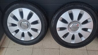 Alu disky 16 palcové original audi - 2