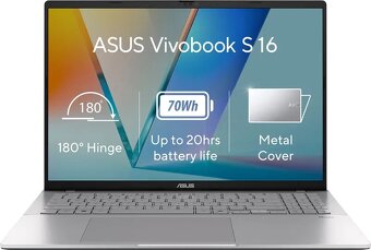 4 mesačný notebook ASUS Vivobook S16 v záruke, z Alzy - 2