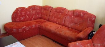 Rohová sedačka+kreslo - 2