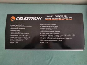 Predam Dalekohlad - Celestron Travel Scope 50 - 2