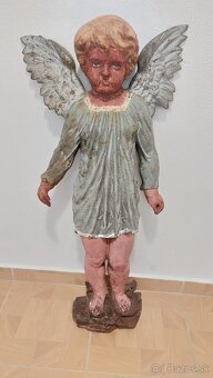 Predám liatinového anjela - 2