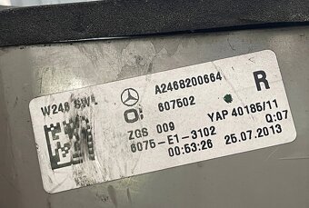 Mercedes B klassa W246 2011- pravé zadné svetlo - 2