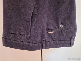 Massimo dutti, pánske, ľanové, pas 45,5 cm - 2