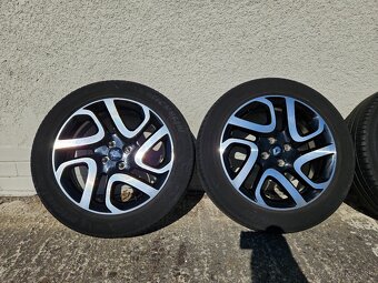 Originálne disky RENAULT 4x100 R17, pneu Michelin - 2
