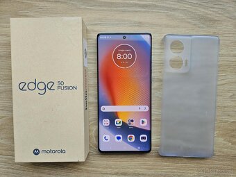 Motorola EDGE 50 Fusion 8 GB/256 GB Blue, top, zaruka - 2