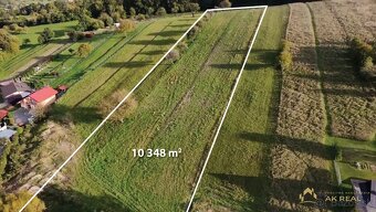 Stavebný pozemok v obci Hvozdnica o rozlohe 10 348m² - 2