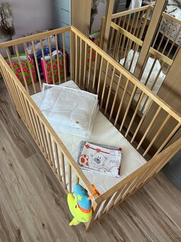 Postielka IKEA Sniglar + matrac Skonast - 2