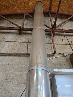 Trojvrstvovy nerezový komin Komínox DX. - 2