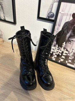 Nelly Blue dievčenské zimné topánky /vysoke čižmy na zips - 2