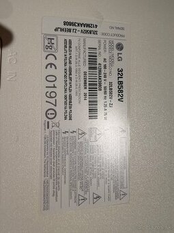 Nahradne diely pre TV LG 32LB582V - 2