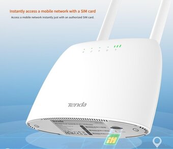 4G LTE modem Tenda Silny AC1200 4G07 - 2