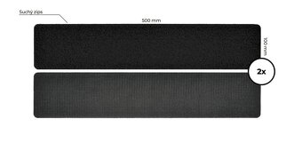 Suchý zips na ŠPZ / suchý zips na EČ - 2