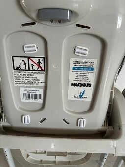 Jedalenska stolicka CARETERO Magnus graphite - 2