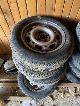 Predám plechové disky 4x100 - 2