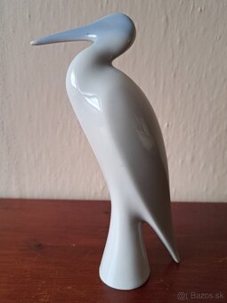 Soška Royal Dux bocian - 2