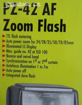 Canon Blesk-Soligor PZ 42 AF -Nový - 2