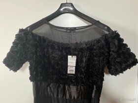 Dlhe čierne spoločenské šaty Aftershock velkost L - 2