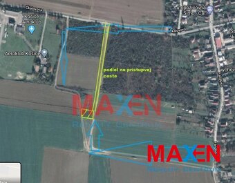 Predaj: MAXEN, Pozemok - záhrada, 2 parcely po 303 m2, sp - 2