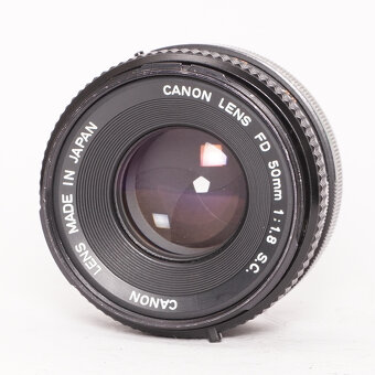 Canon FD 50mm 1:1,8 S. C.-Predané - 2