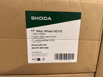 original alu Škoda NEVIS Octavia IV r17 5E3071497H - 2