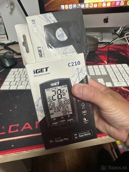 iGET c210 complet , držiak , obal - 2