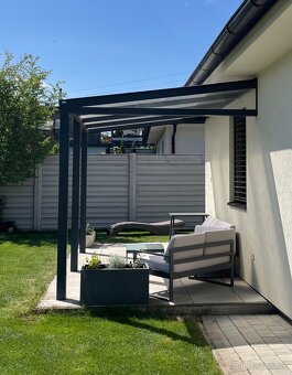 Hliníková pergola - 2