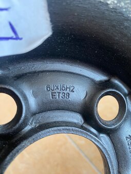 Letné pneu 185/55 R15 na diskoch 5x100 - 2