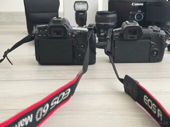 Canon EOS R + Canon 6D MK II + Objektívy + Prísl. - 2