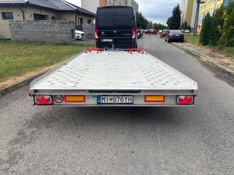 Predám hliníkový autoprepravník Gromex 2700 kg - 2