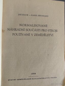 Knihy o zemědělských strojích - 2