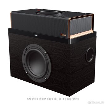 CREATIVE iRoar Rock subwoofer stanica + prenosné repro iRoar - 2