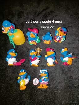 Kinder hračky 4 a iné - 2