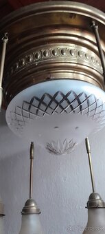 Starozitny mosadzny luster - 2