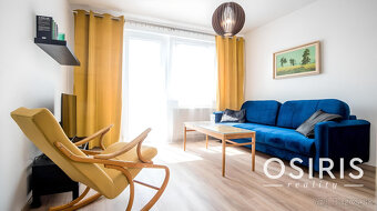 Na prenájom zariadený 2i byt s balkónom v novostavbe 2023, O - 2