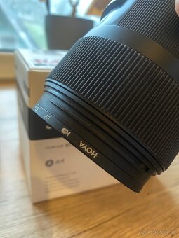 SIGMA 35mm f/1.4 ART DG Canon EF + filter hoya HD - 2