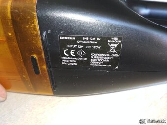 Ručný vysávač do auta 12V - 2