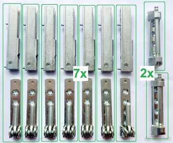 Kovanie MACO - horné a dolné závesy ( pánty ) - 2