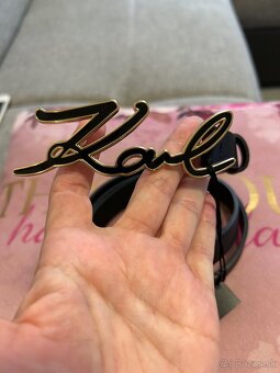 Opasok kožený Lagerfeld - 2