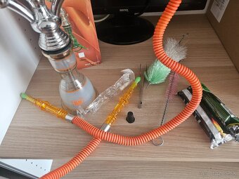 Vodná fajka 45cm (2 vývody) - 2