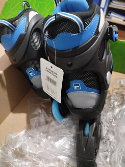 Detské chlapčenské kolieskové korčule inline36-40 - 2